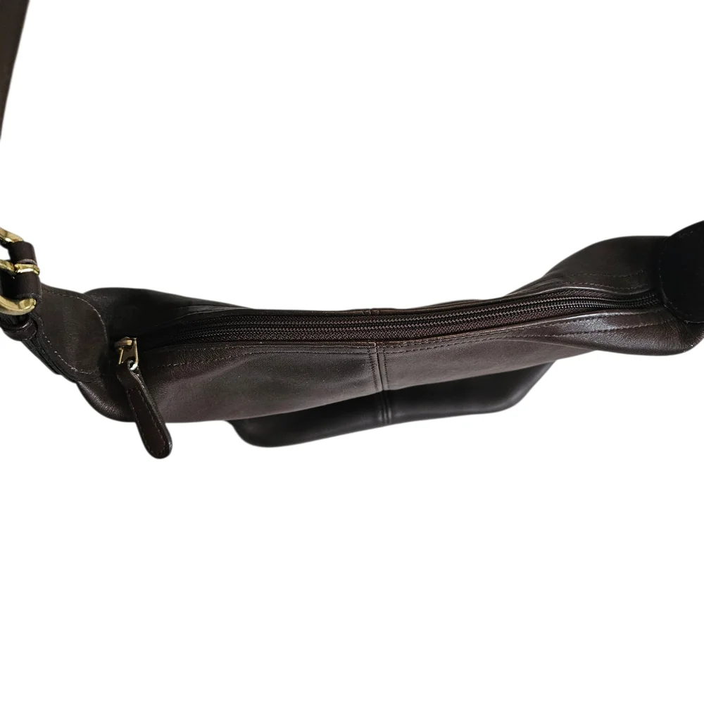 Vintage Coach Soho Leather Bucket Shoulder Bag Brown 4148 Costa Rica - Picture 12 of 14